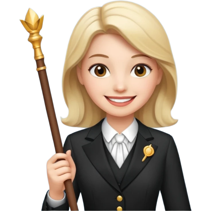 Female music conductor emoji emoji