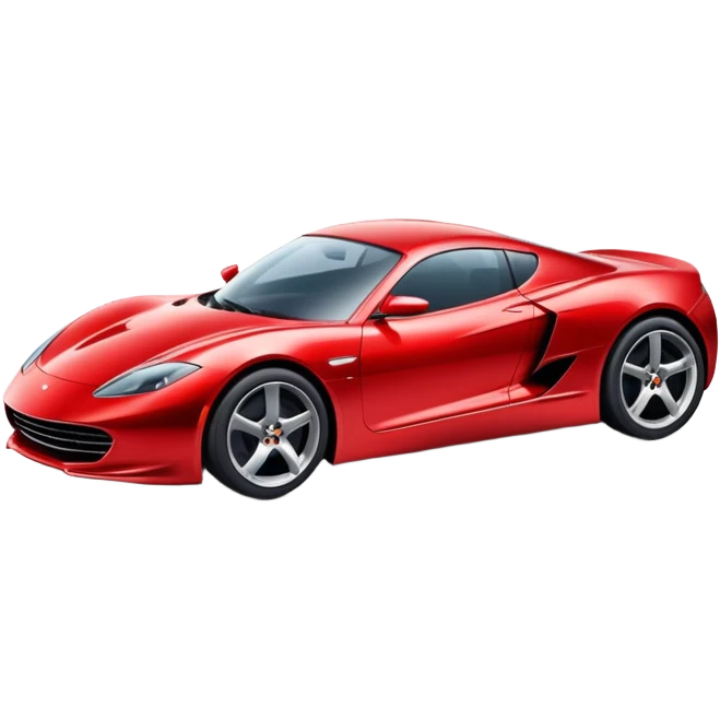sleek sports car emoji
