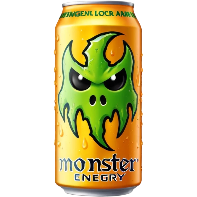 Mango Loco Monster energy drink emoji