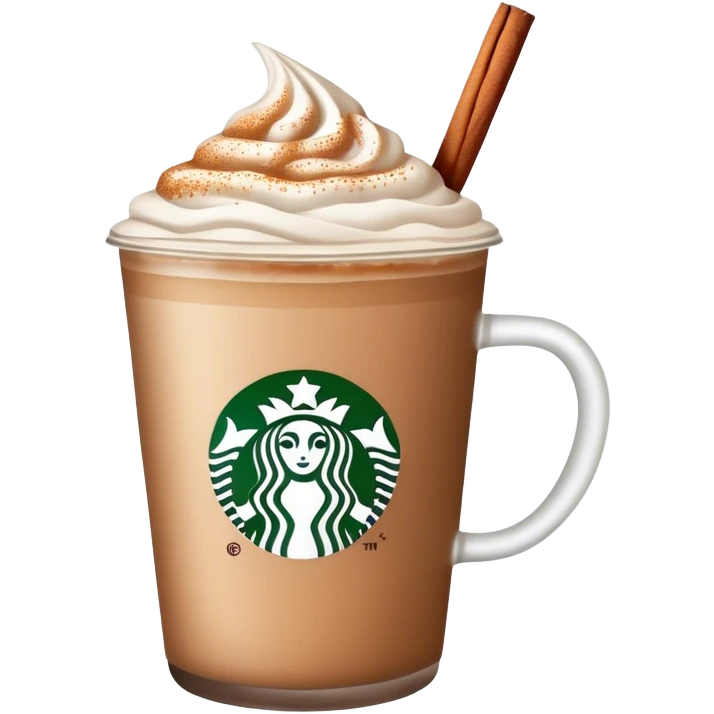 starbucks chai latte emoji