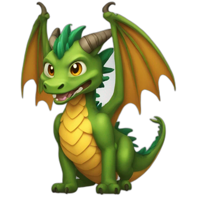 Dracofeu emoji
