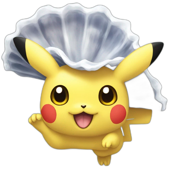 Oyster Pikachu  emoji