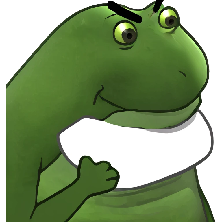 Shrek with heels emoji