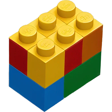 Lego bricks emoji