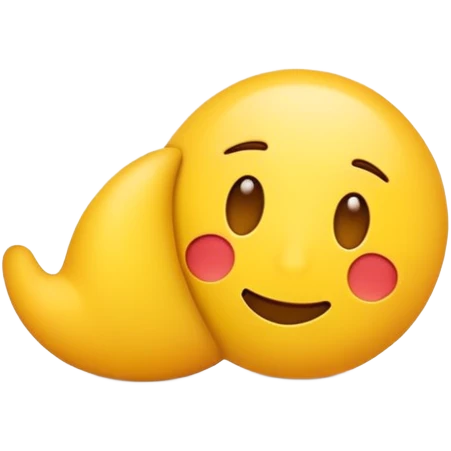 Yellow chilling emoji emoji