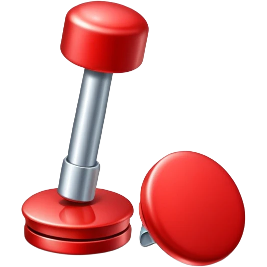 red round pushpin emoji