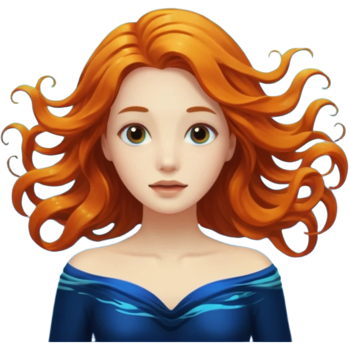 Underwater woman emoji