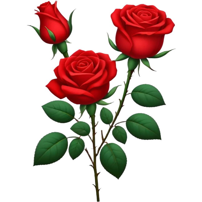 Roses emoji