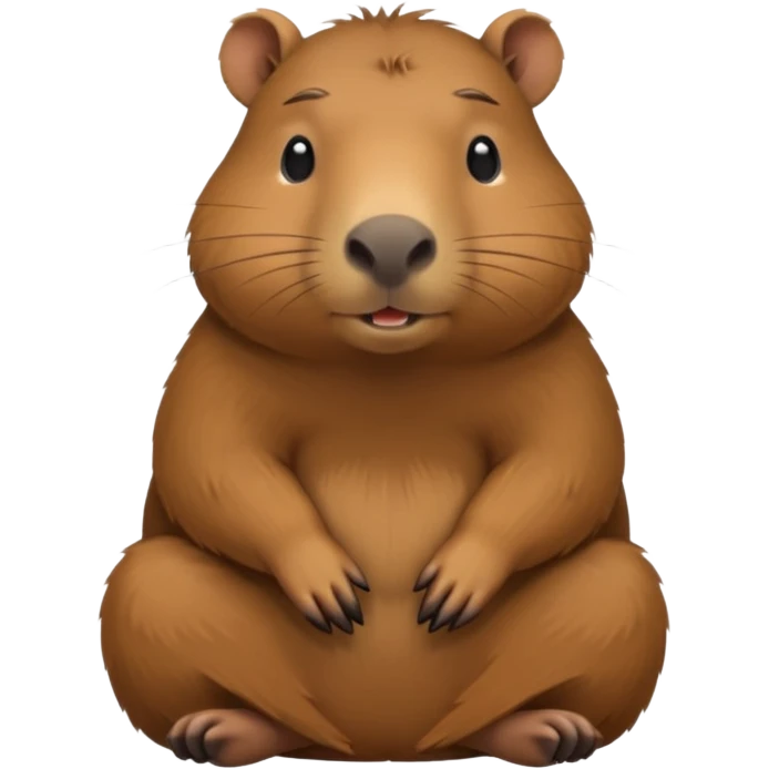 Capybara emoji