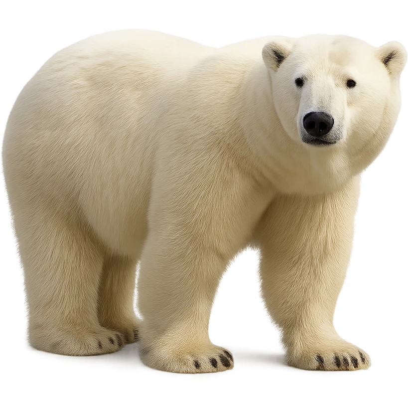 Polar bear emoji