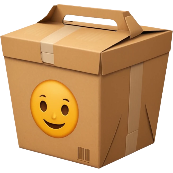 food takeaway box emoji