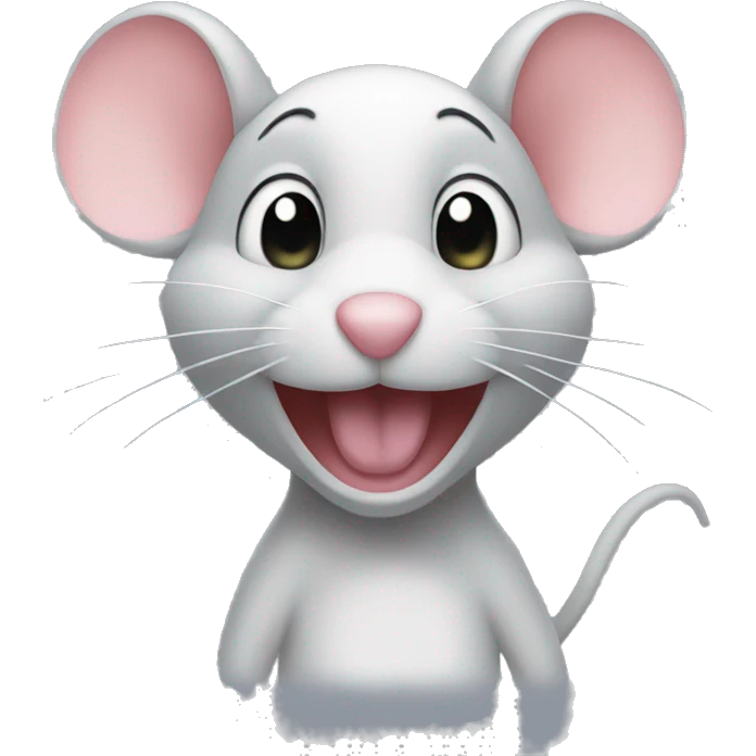 mouse at a party emoji