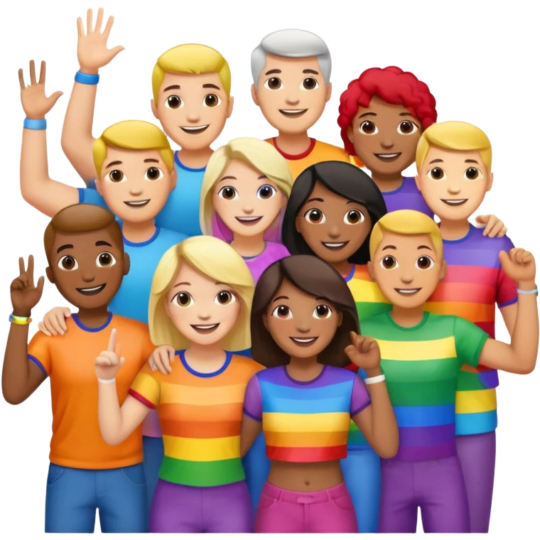 pride charcters emoji