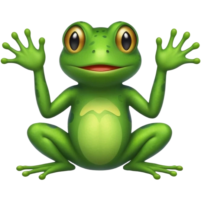 frog with tshirt emoji