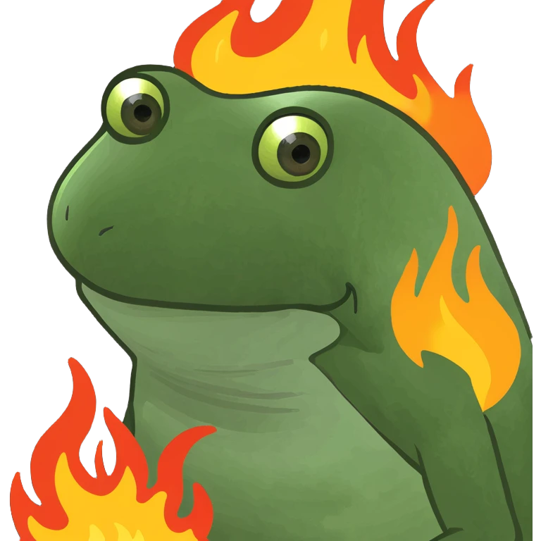 White fire emoji