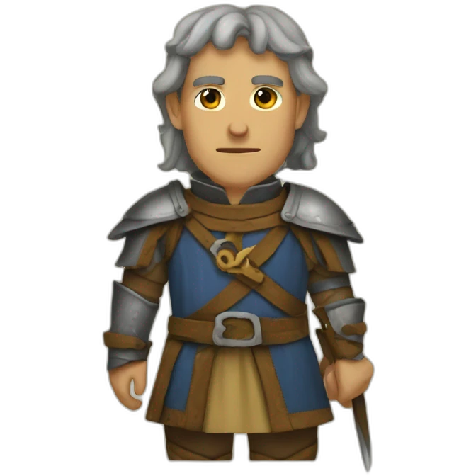 personaje medieval emoji