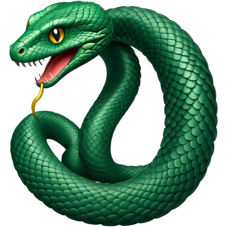 Slytherin snake emoji