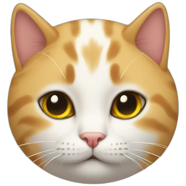 Cat on head emoji