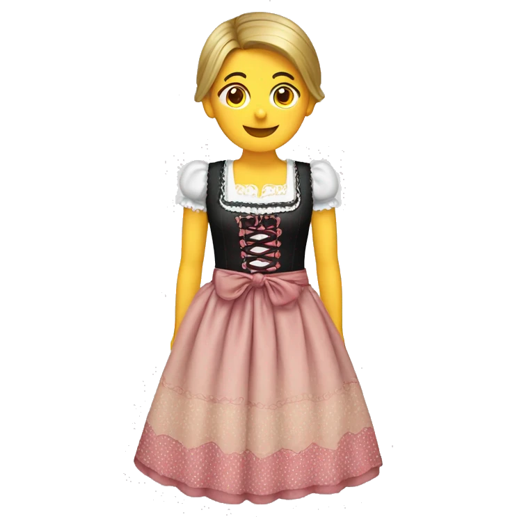 Dirndlkleid  emoji