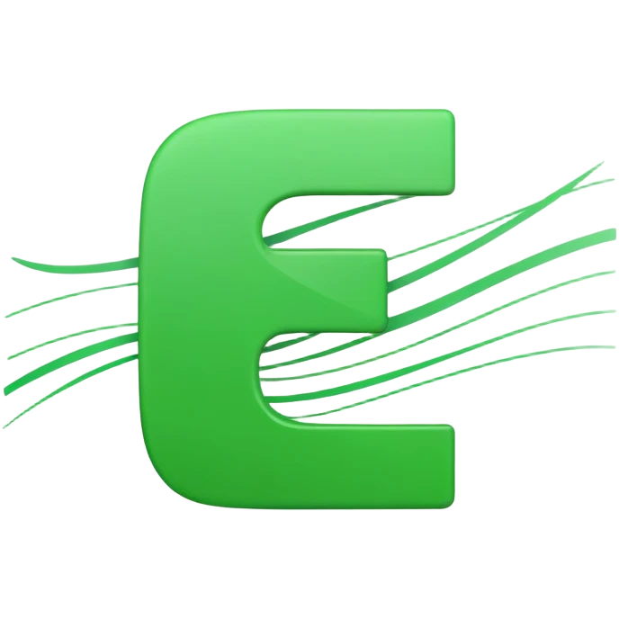green GO text with motion lines emoji