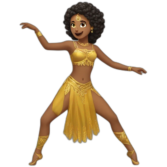 Dança do ventre emoji