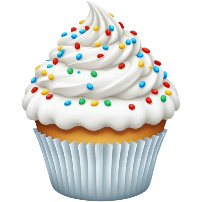 White 🧁 emoji