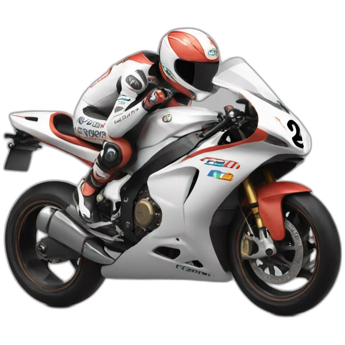 Racing bike  emoji