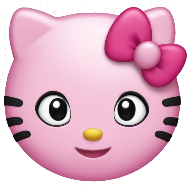 Hello kitty emoji