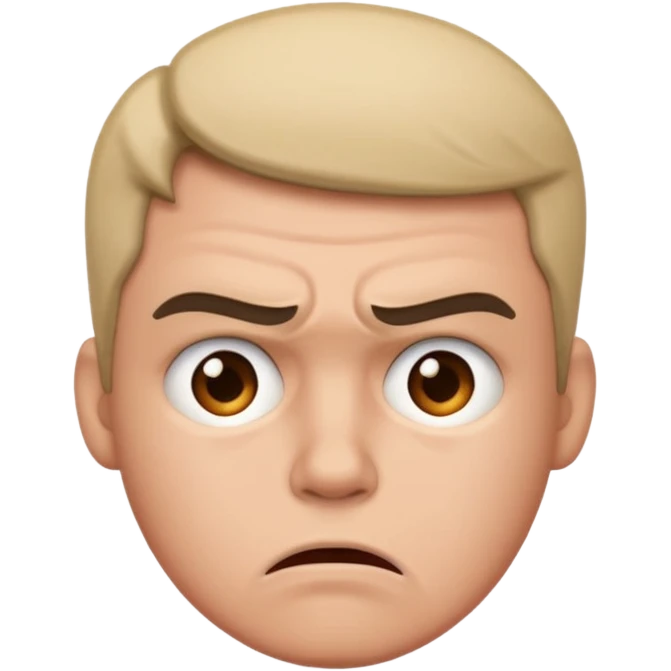annoyed emoji