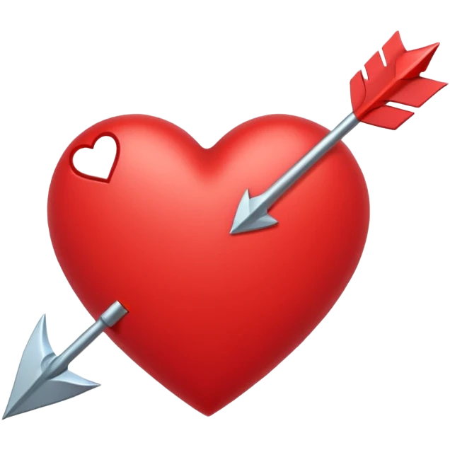 heart with an arrow emoji