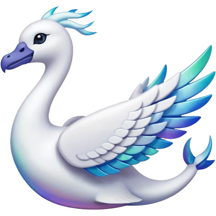 Pokemon red and green legendary Lugia emoji