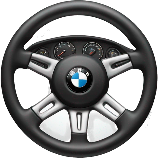 Bmw  Car steering wheel emoji