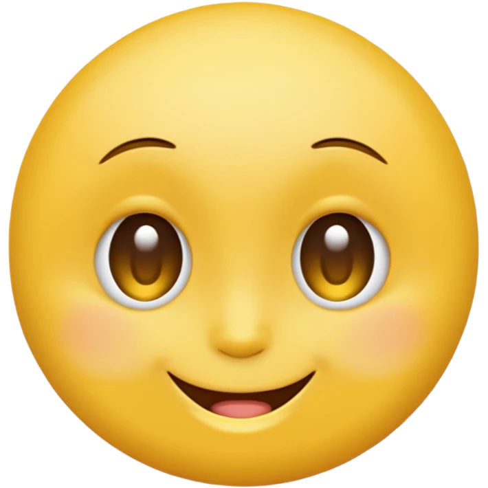 Emoji, yellow round winking face emoji