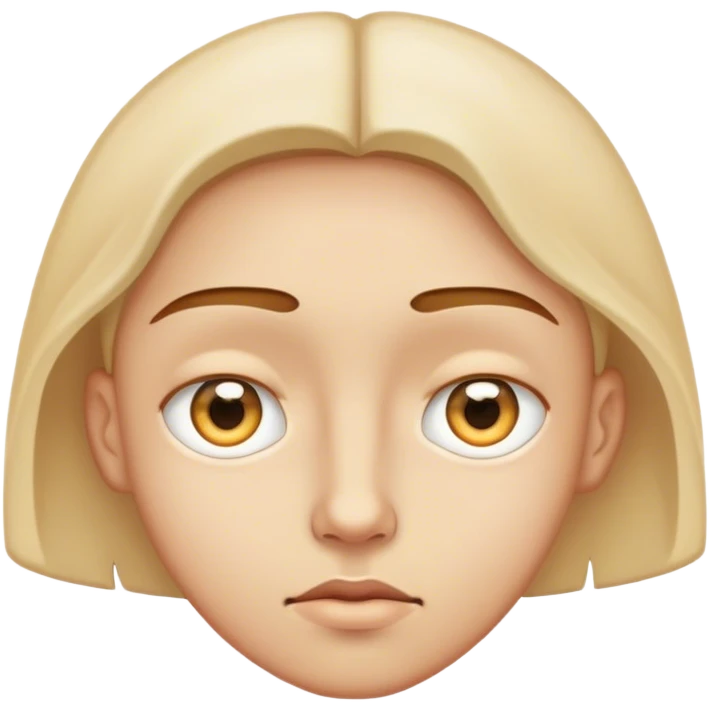 😯 with the eyes facing completely different directions  emoji
