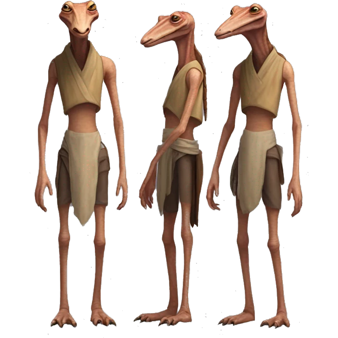 Jar jar binks standing  emoji