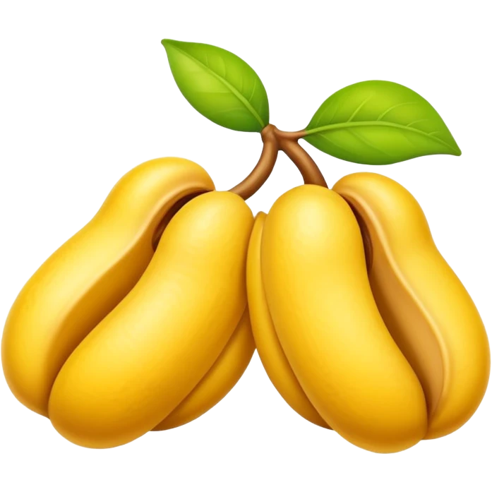 Quero emoji de um caju, fruta brasileira emoji