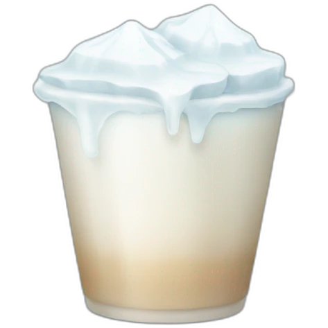 ice flat white emoji