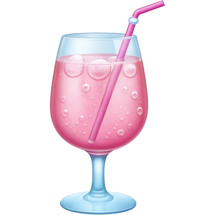 🍷alter emoji into pink drink  emoji