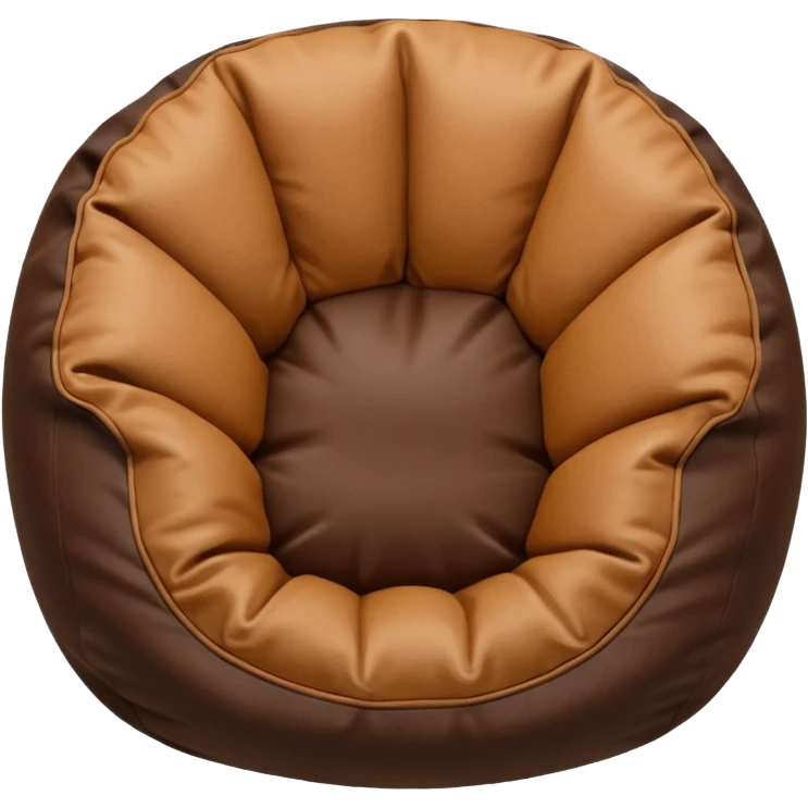 bean bag chair topdown emoji