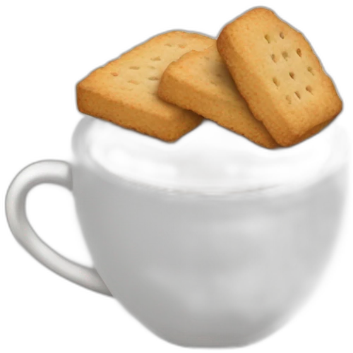 chai with Biscuit emoji
