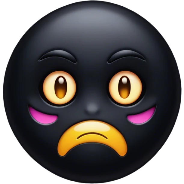 Dark emoji