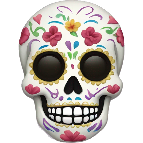sugar skull emoji