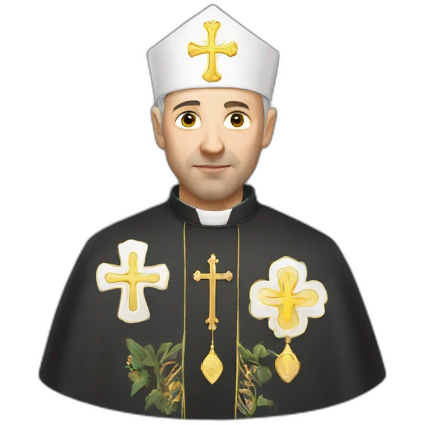 Ukrainian priest emoji