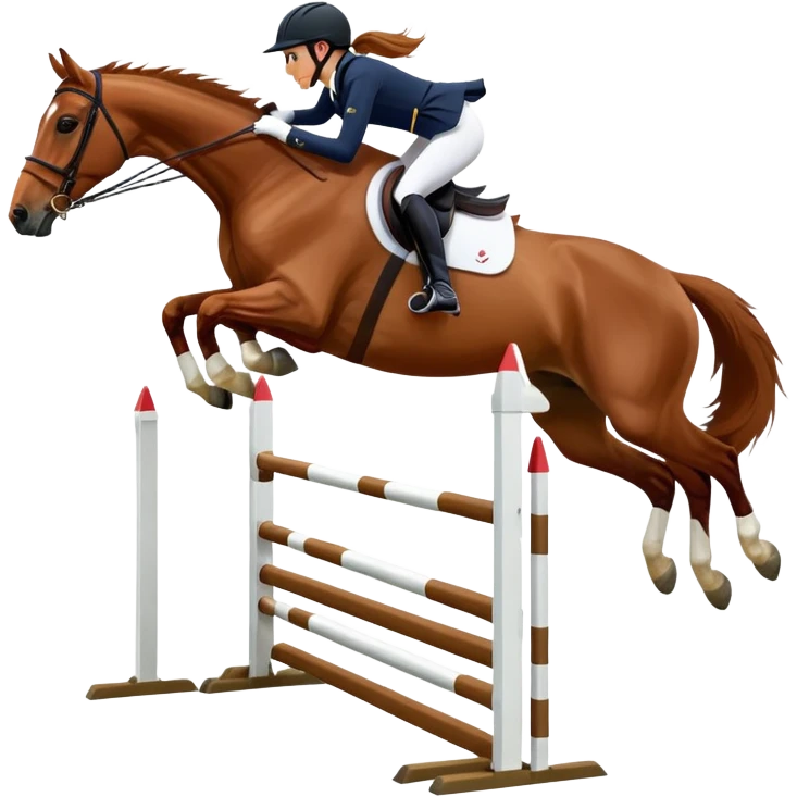 tamie smith and mai baum jumping xc (3 day eventing) emoji