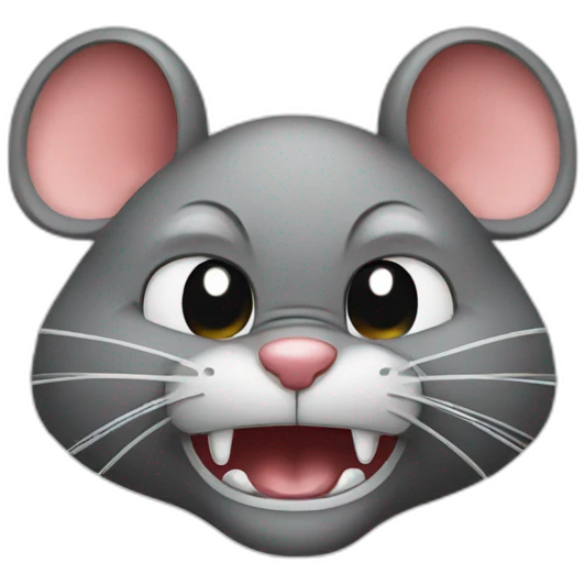 angry mouse emoji