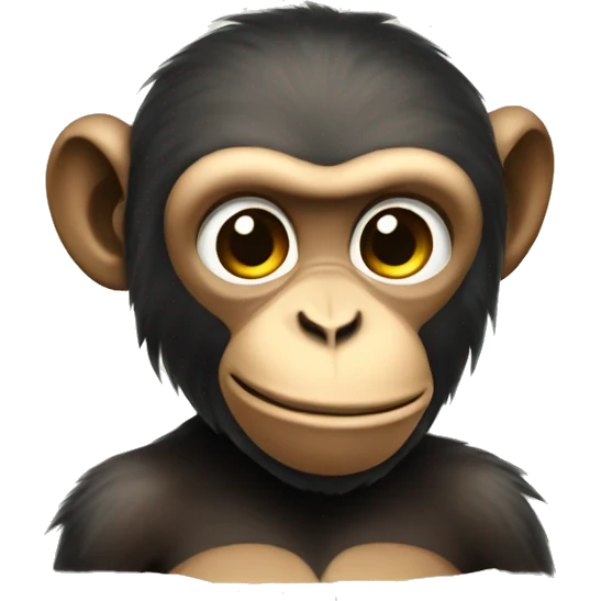 monkey with money emoji