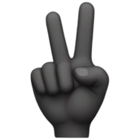 Finger pointing  emoji