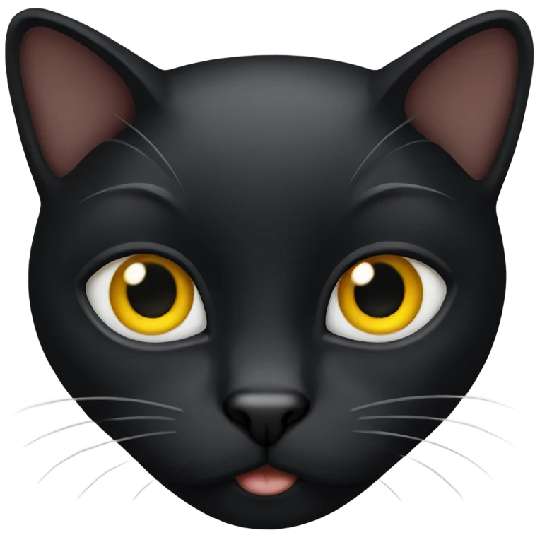 Black cat emoji