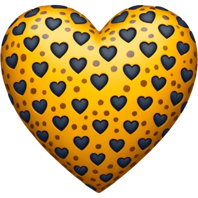 Cuore leopardato  emoji