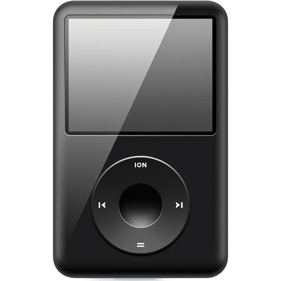Image Of A MP3 Ipod Player emoji